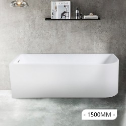 1500x750x610mm Corner Bathtub Left Corner Back to Wall Acrylic White Bath Tub 1500x750x610mm Corner Bathtub Left Corner Back to Wall Acrylic White Bath Tub